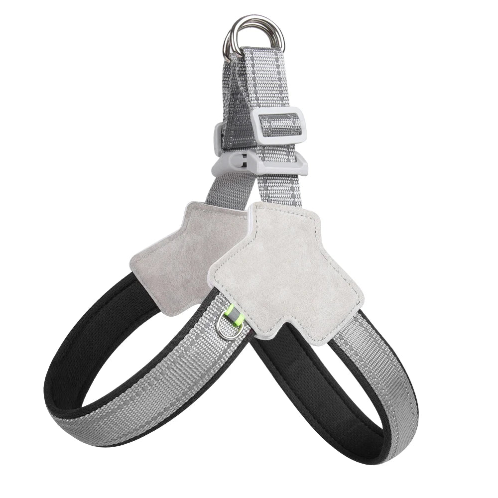 SafeStride Complete Set — Reflective No-Pull Harness + Padded Leash